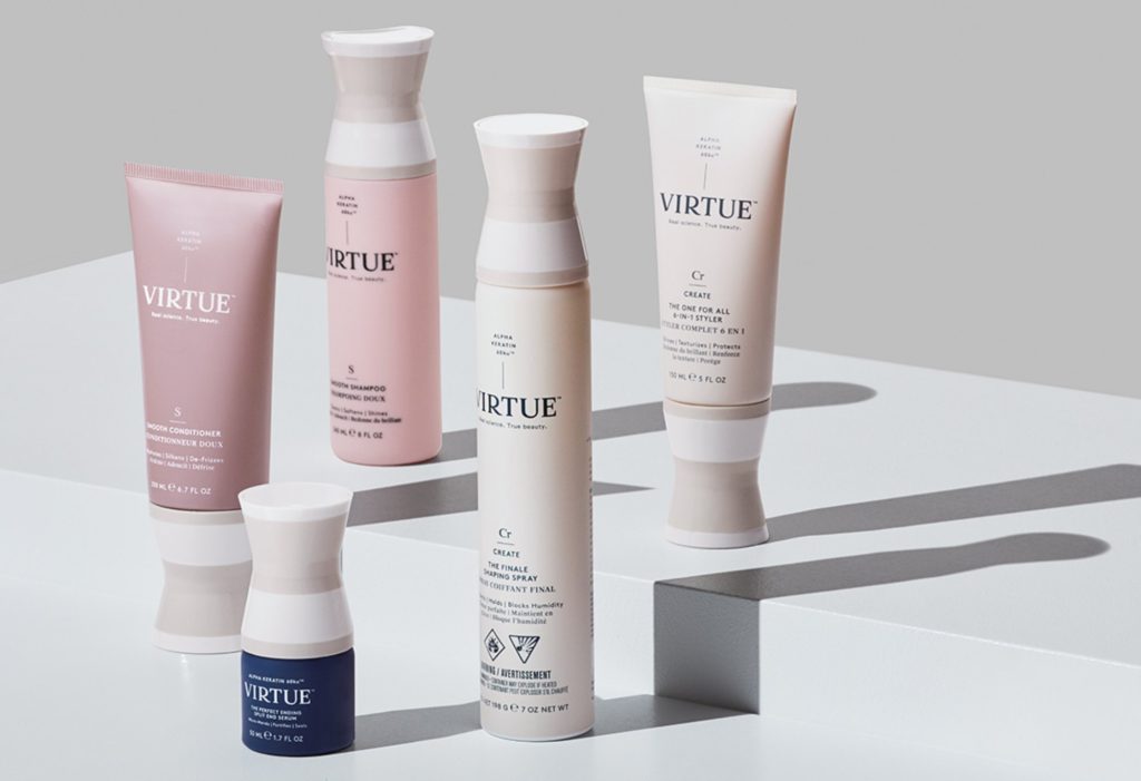 virtue labs hair care with real keratin | the glossarie
